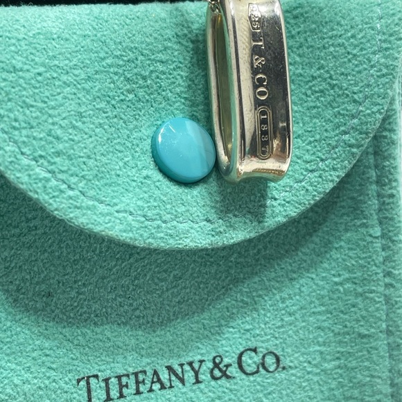 Tiffany and Co Necklace oval silver 925. Size 19 inches. - Picture 6 of 7